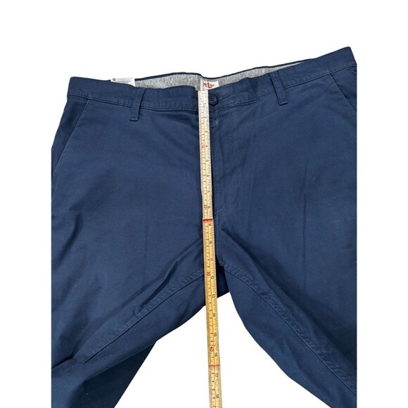 Dockers Mens Navy Cotton Straight Leg Pants W38 L32 - Picture 11 of 11